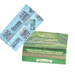 ELEMENTS GREEN Unrefined Plant Papers 1 1/4 Size