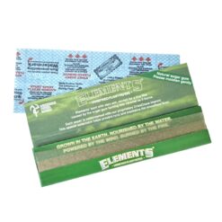 ELEMENTS GREEN Unrefined Plant Papers Slim Size
