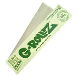G ROLLZ Organic Hemp Rolling Papers - Slim Size (Green)