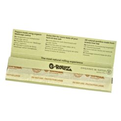 G ROLLZ Organic Medicago Sativa Papers - Slim Size
