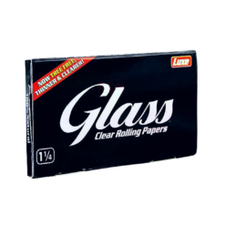 GLASS Clear Rolling Papers 1 1/4 Size