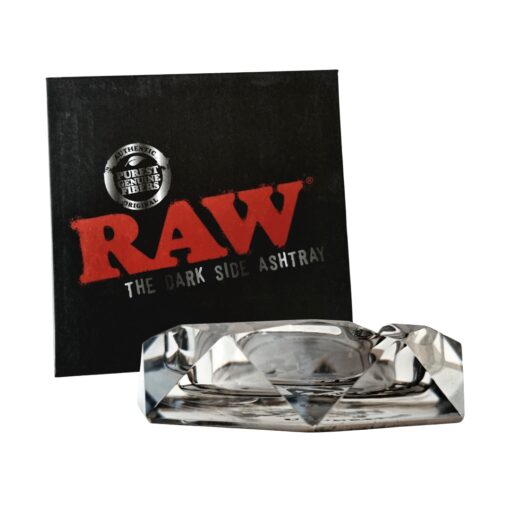 RAW Glass Ashtray - Dark Side