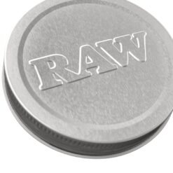 RAW Glass Mason Jar