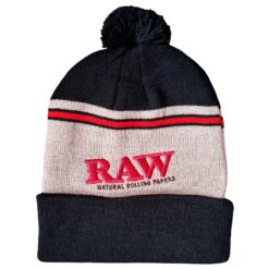 RAW Knit Hat Brown