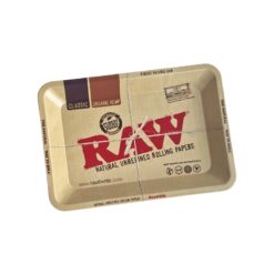 RAW Metal Rolling Tray – Classic (Mini)