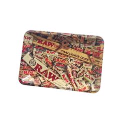 RAW Metal Rolling Tray – Mixed Products (Mini)