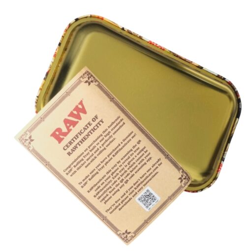 RAW Metal Rolling Tray - Mixed Products (Medium)