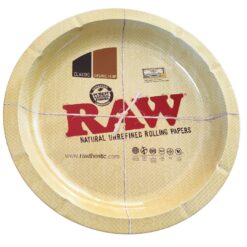 RAW Round Rolling Tray / Mega Ashtray