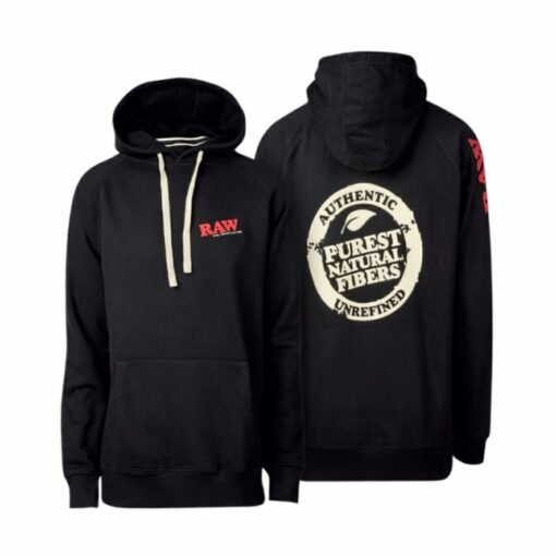 RAW Superstar Hoodie - Black Stamp