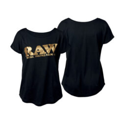 RAW Women's Shirt - Gold Logo