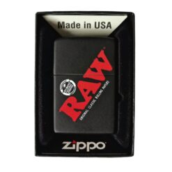 RAW x Zippo Petrol Lighter - Black