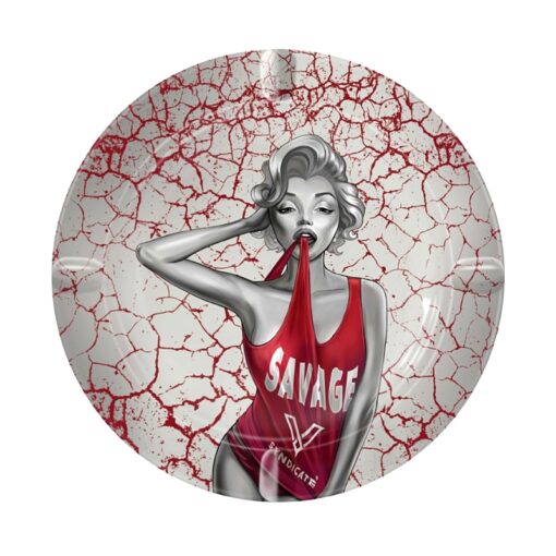 V-SYNDICATE Metal Ashtray - Dank Diva