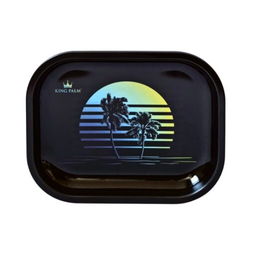 KING PALM Rolling Tray - Miami (Small)