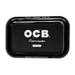 OCB Premium Rolling Tray - Black (Medium)