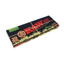 RAW Black Organic Hemp Cones 1 1/4 Size - 20 pack