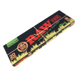 RAW Black Organic Hemp Cones King Size - 20 pack