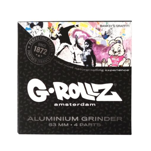 G Rollz Banksy Grinder 53mm