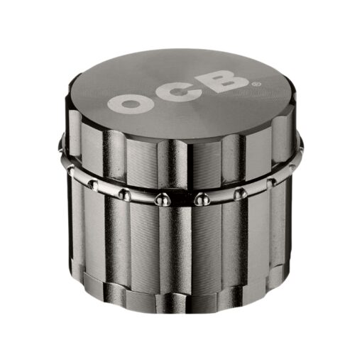 OCB Aluminium Grinder 50mm (4-Piece) - Silver