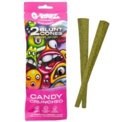 G ROLLZ Terpene Infused Hemp Cones - Candy Crunched