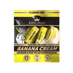 KING PALM Flavor Tips - Banana Cream