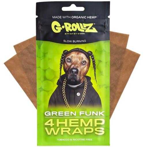 G ROLLZ Organic Hemp Wraps - Green Funk