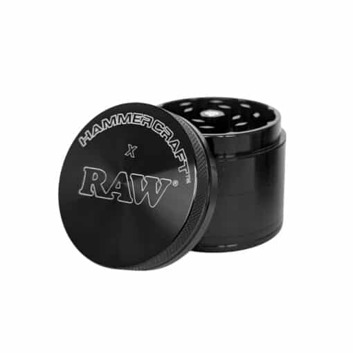 RAW x HAMMERCRAFT Grinder 50mm – Black (Small)