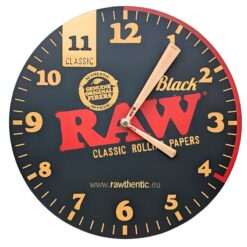 RAW Clock Black