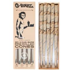 G ROLLZ Unbleached King Size Cones - 20 pack