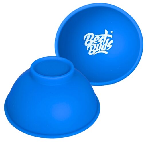 BEST BUDS Silicone Bowl - Blue