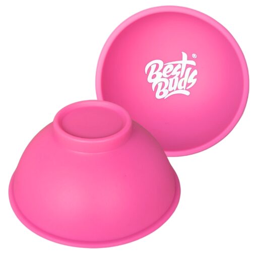 BEST BUDS Silicone Bowl - Pink