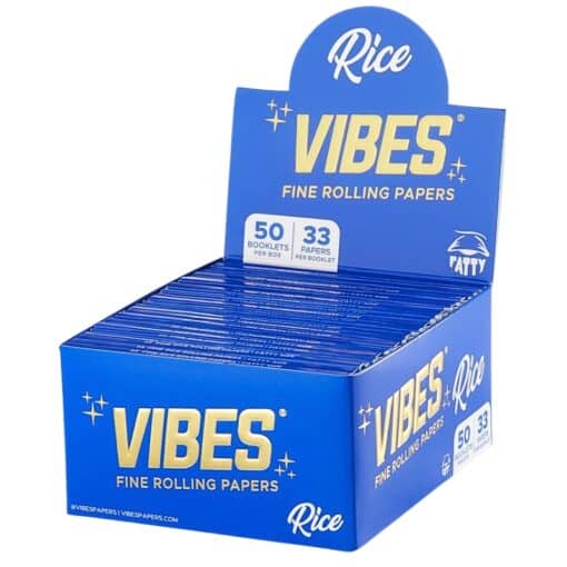 VIBES Slim Size Papers - Rice