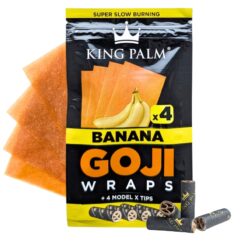 KING PALM Goji Wraps - Banana