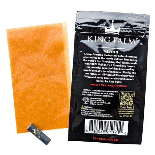 KING PALM Goji Wraps - Strawberry