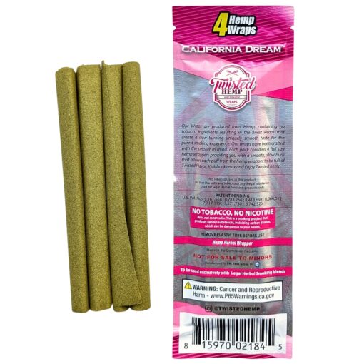 TWISTED Hemp Wraps - California Dream