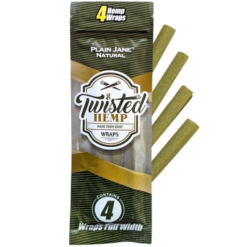 TWISTED Hemp Wraps - Plain Jane